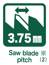 Saw blade pitch